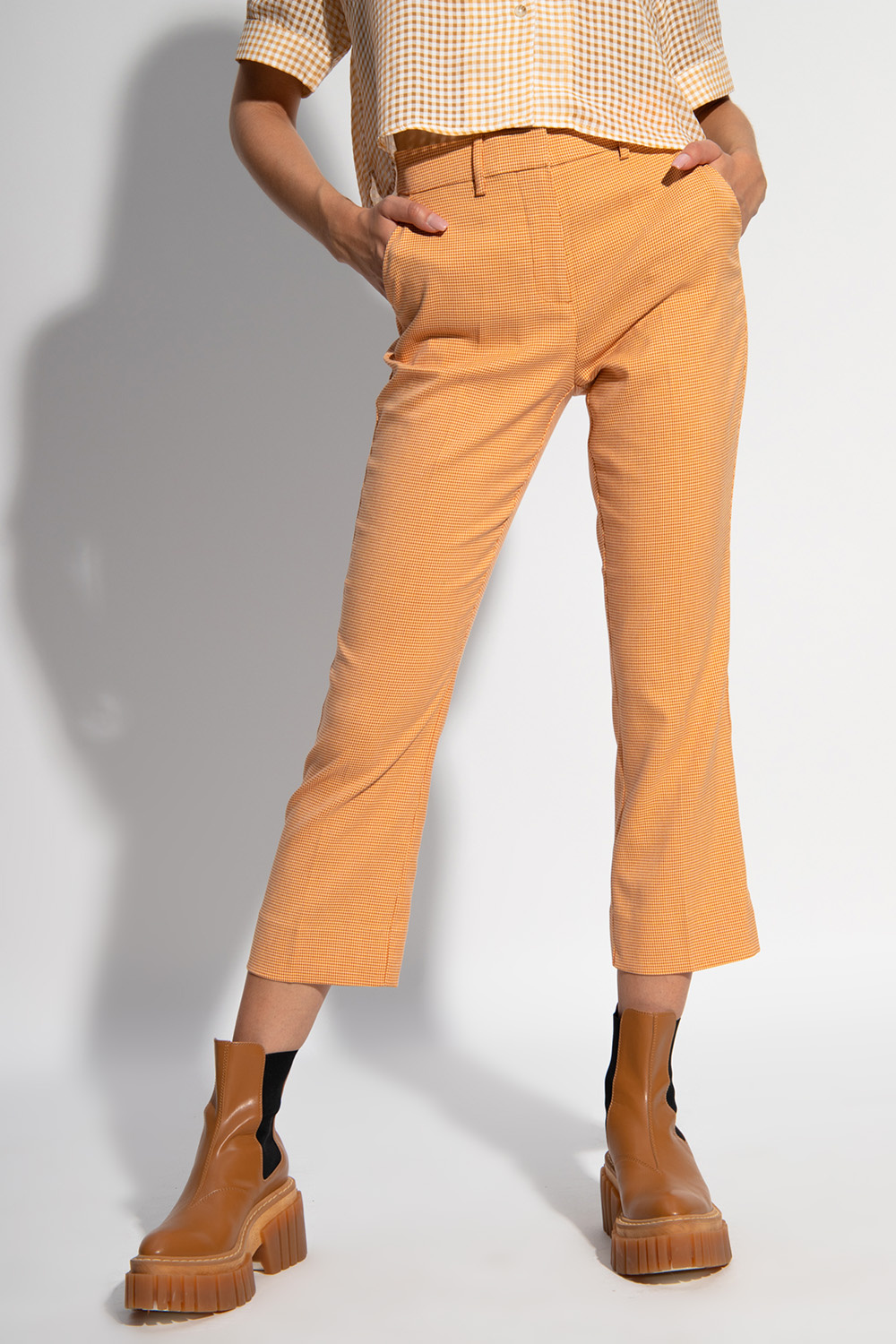 Holzweiler Pleat-front trousers