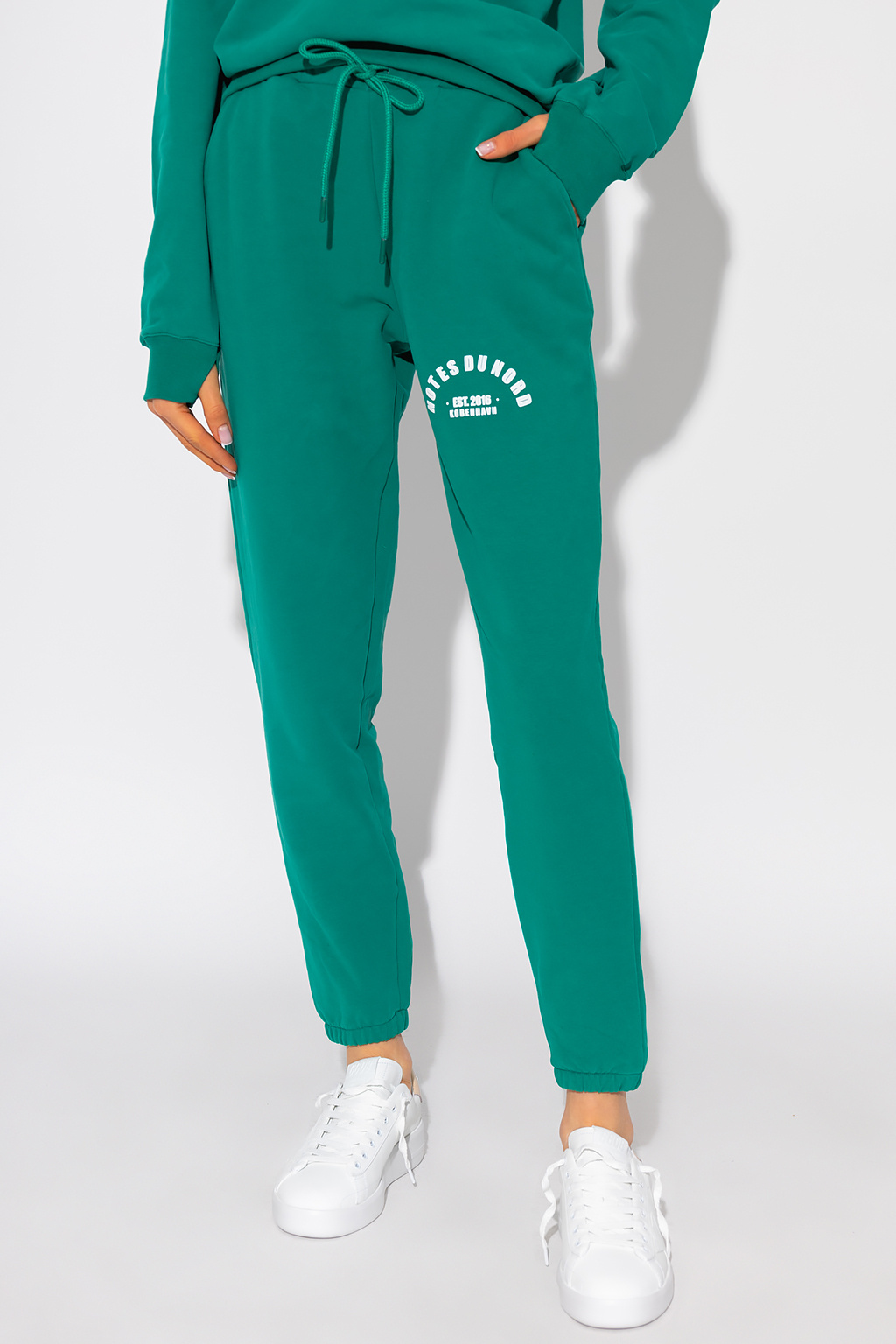 Teddy maxi logo print leggings set ‘Wade’ sweatpants