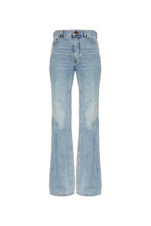 Jeans mit ausgestelltem Bein