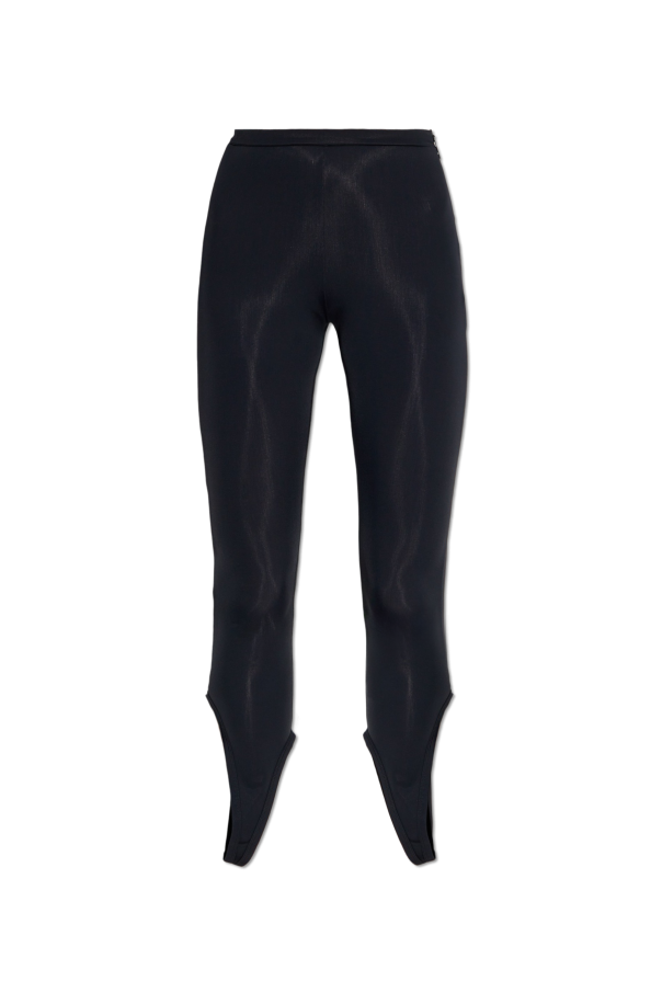 Courrèges Leggings mit Logo