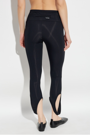 Courrèges Leggings mit Logo