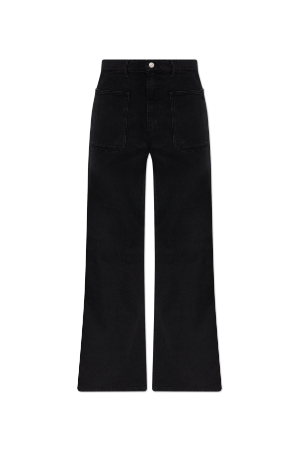 Jeans with straight-leg cut od Courrèges