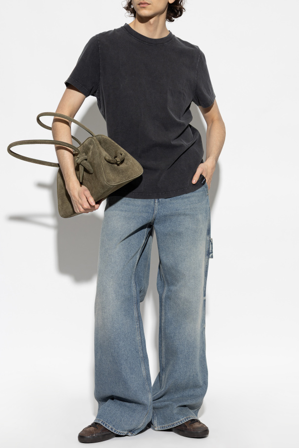 Courrèges Jeansy z szerokimi nogawkami