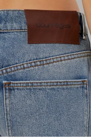 Courrèges Jeans with asymmetrical legs