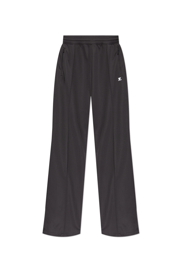 Sweatpants with seam detailing on the legs od Courrèges