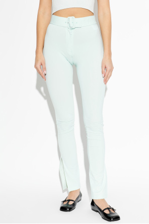 Courrèges Leggings mit Schlitz am Beinabschluss