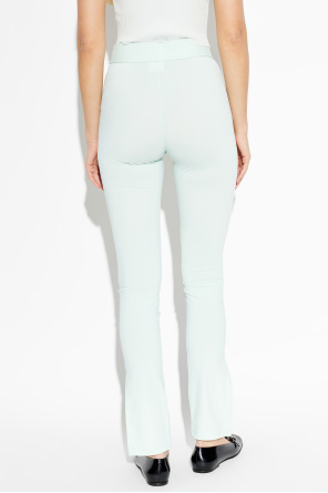 Courrèges Leggings mit Schlitz am Beinabschluss