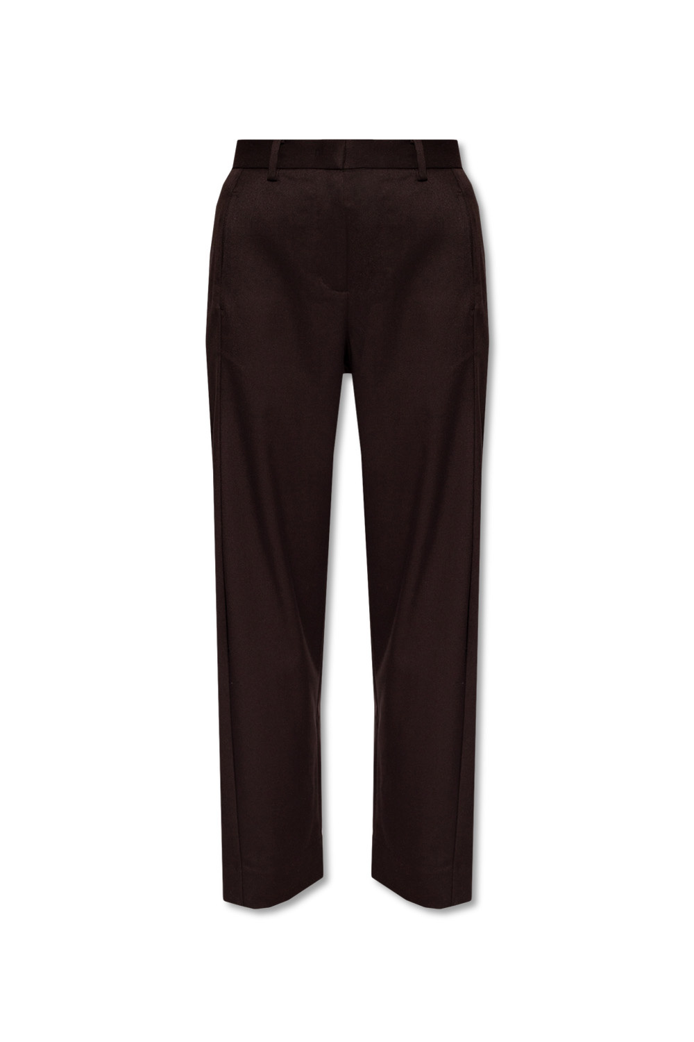 Holzweiler High-waisted pleated trousers