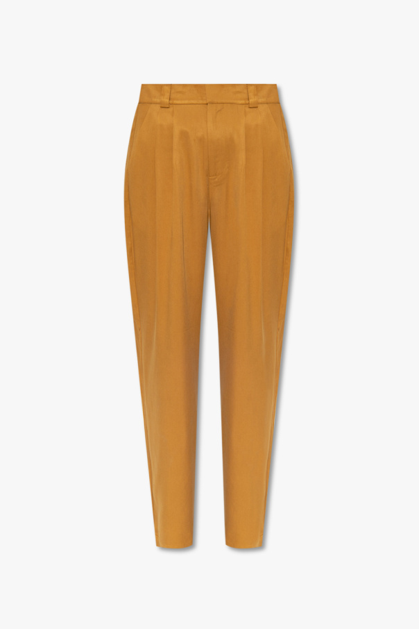 Notes Du Nord ‘Ginger’ trousers black with pleats