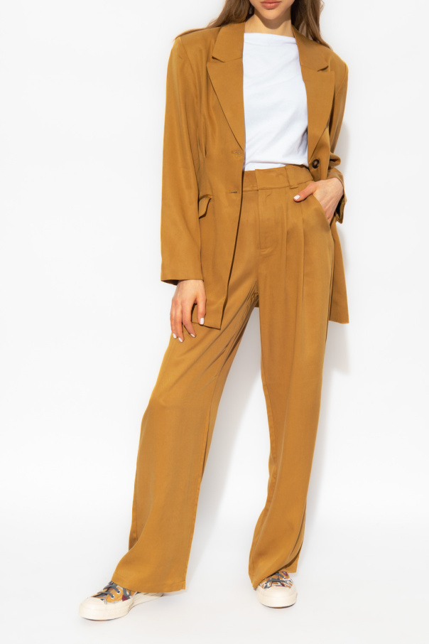 Notes Du Nord ‘Ginger’ City trousers with pleats