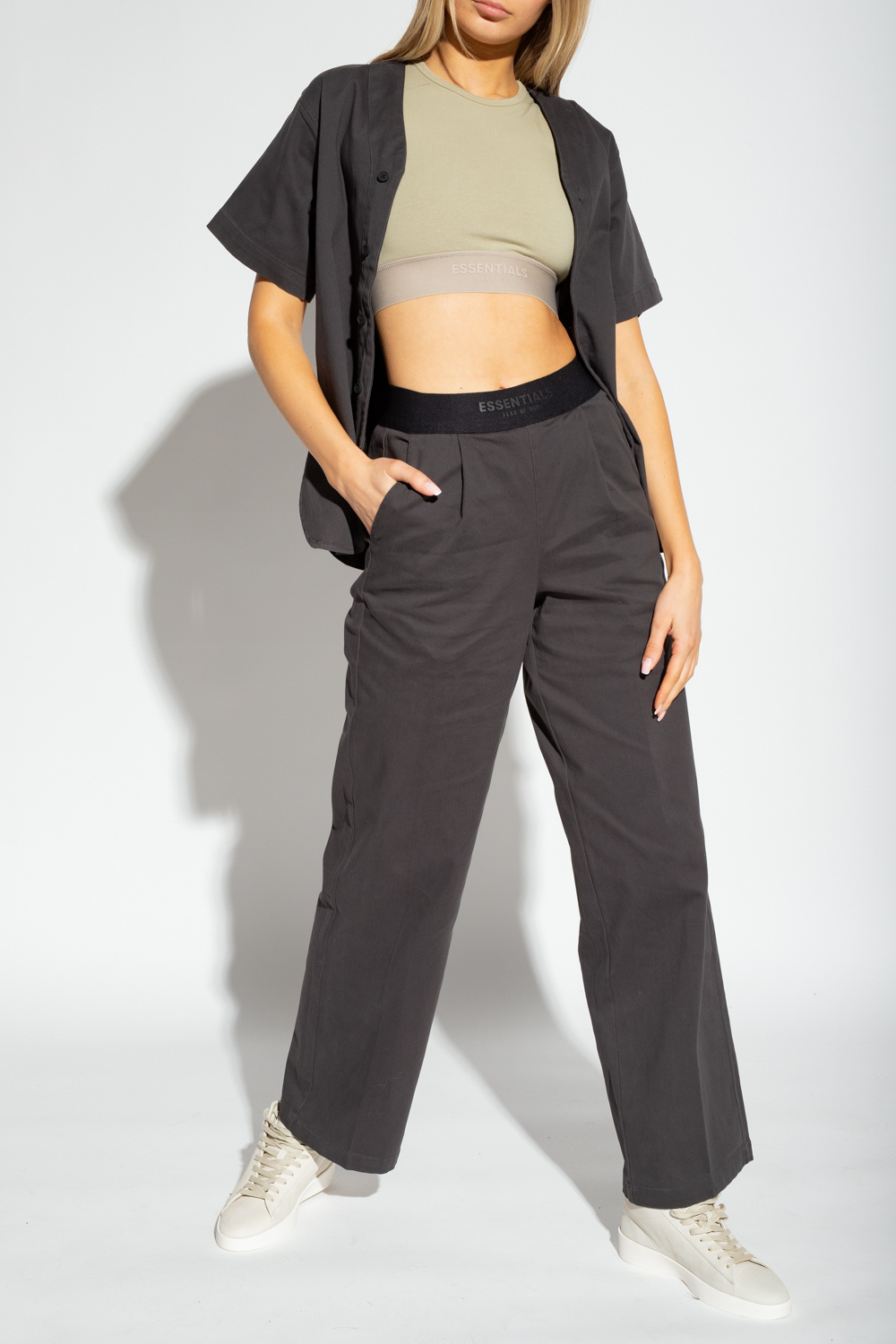 Fear Of God Essentials High-waisted trousers