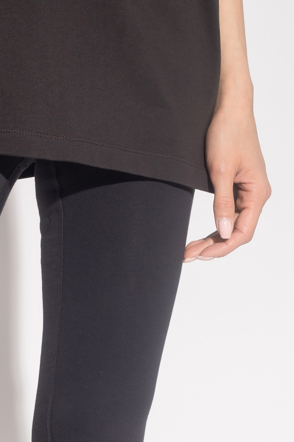 Fear of God ESSENTIALS Logo-waistband Detail leggings in Gray