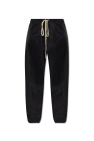 Fear Of God Essentials BLACK Pants with logo