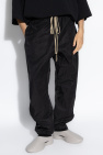 Fear Of God Essentials BLACK Pants with logo