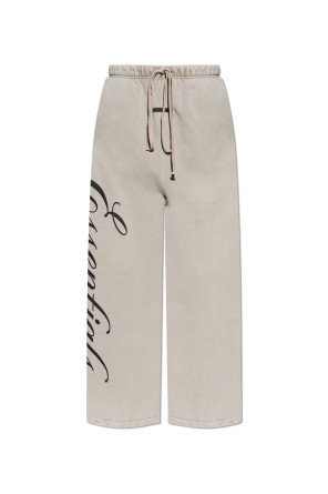 Sweatpants with logo