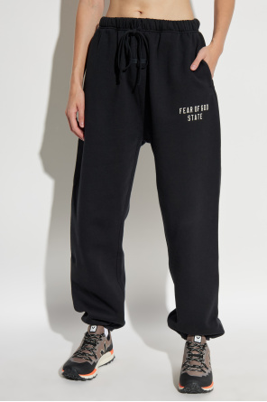 Fear Of God Essentials Pantalones de chándal con parche de logo