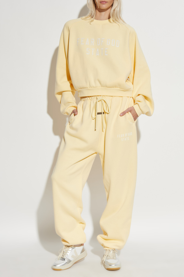 Fear Of God Essentials Sweatpants with logo patch