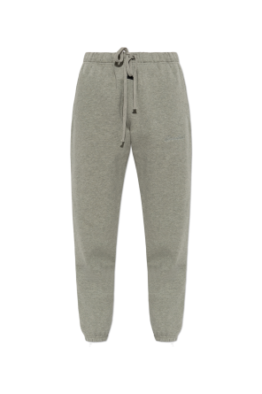 Sweatpants with embroidered logo