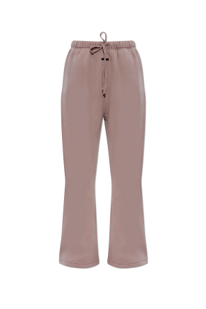Flared leg sweatpants