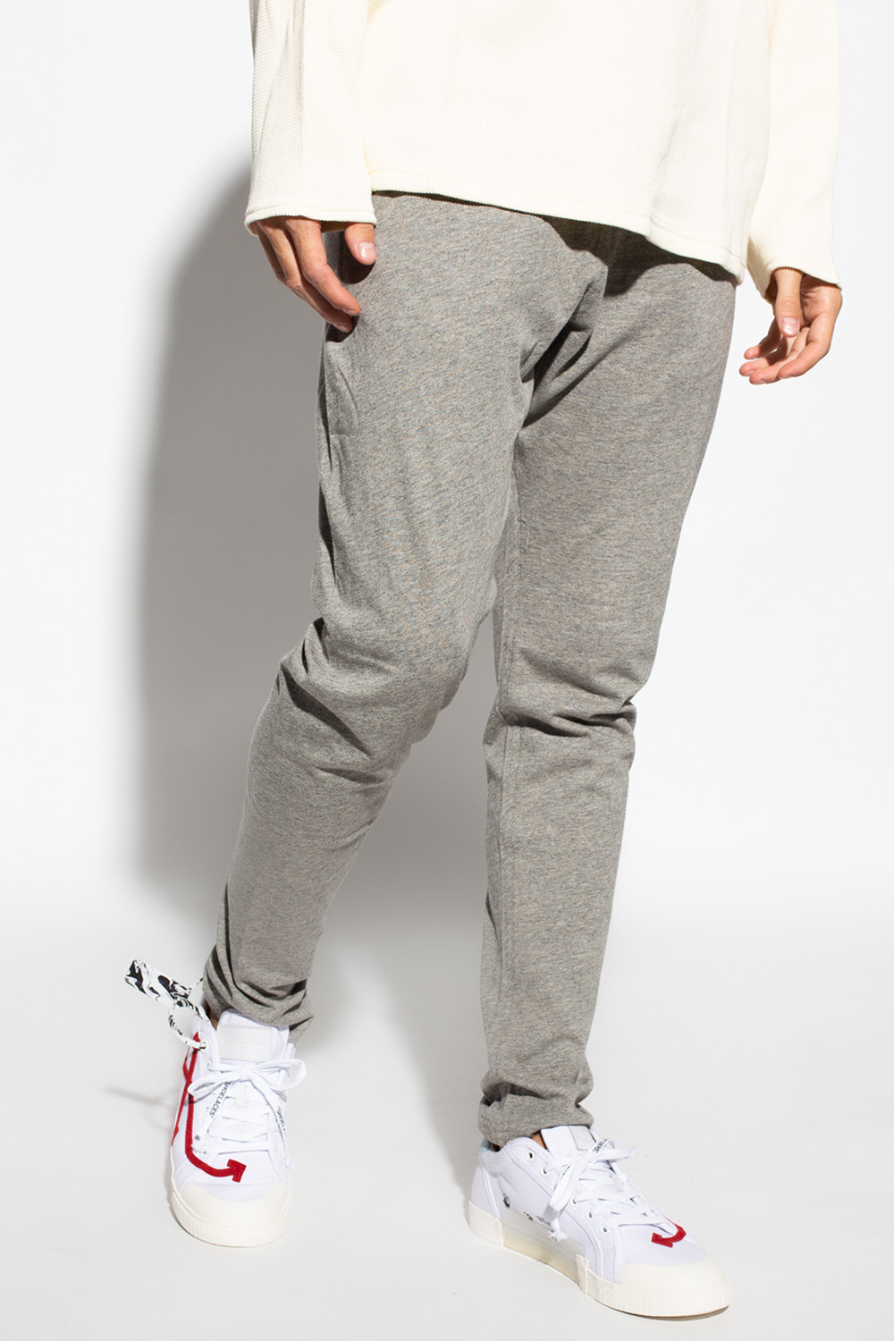 Fear Of God Essentials trousers leopard with logo