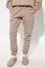 Fear Of God Essentials beige Sweatpants with logo