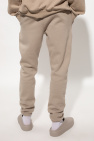 Fear Of God Essentials beige Sweatpants with logo