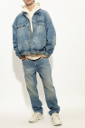 Fear Of God Essentials BLUE Distressed jeans