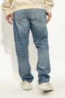 Fear Of God Essentials BLUE Distressed jeans