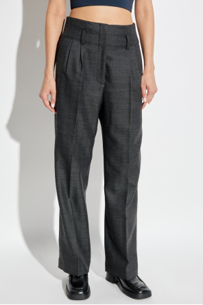 forte_forte Wool trousers with crease