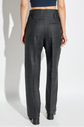 forte_forte Wool trousers with crease