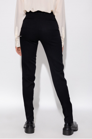 Victoria Beckham Wool trousers with zips