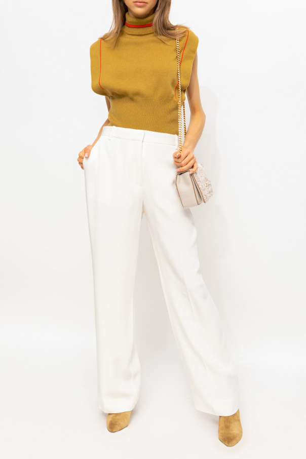 Victoria Beckham Pleat-front Maternity trousers