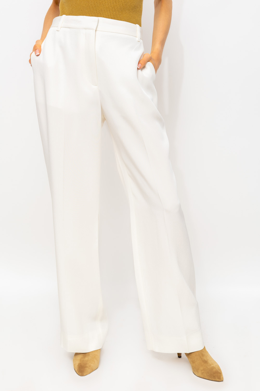 Victoria Beckham Pleat-front trousers