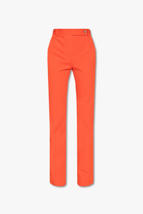 Victoria Beckham Pleat-front flared trousers