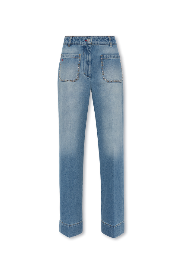 Victoria Beckham ‘Alina’ wide jeans