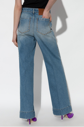Victoria Beckham ‘Alina’ wide jeans