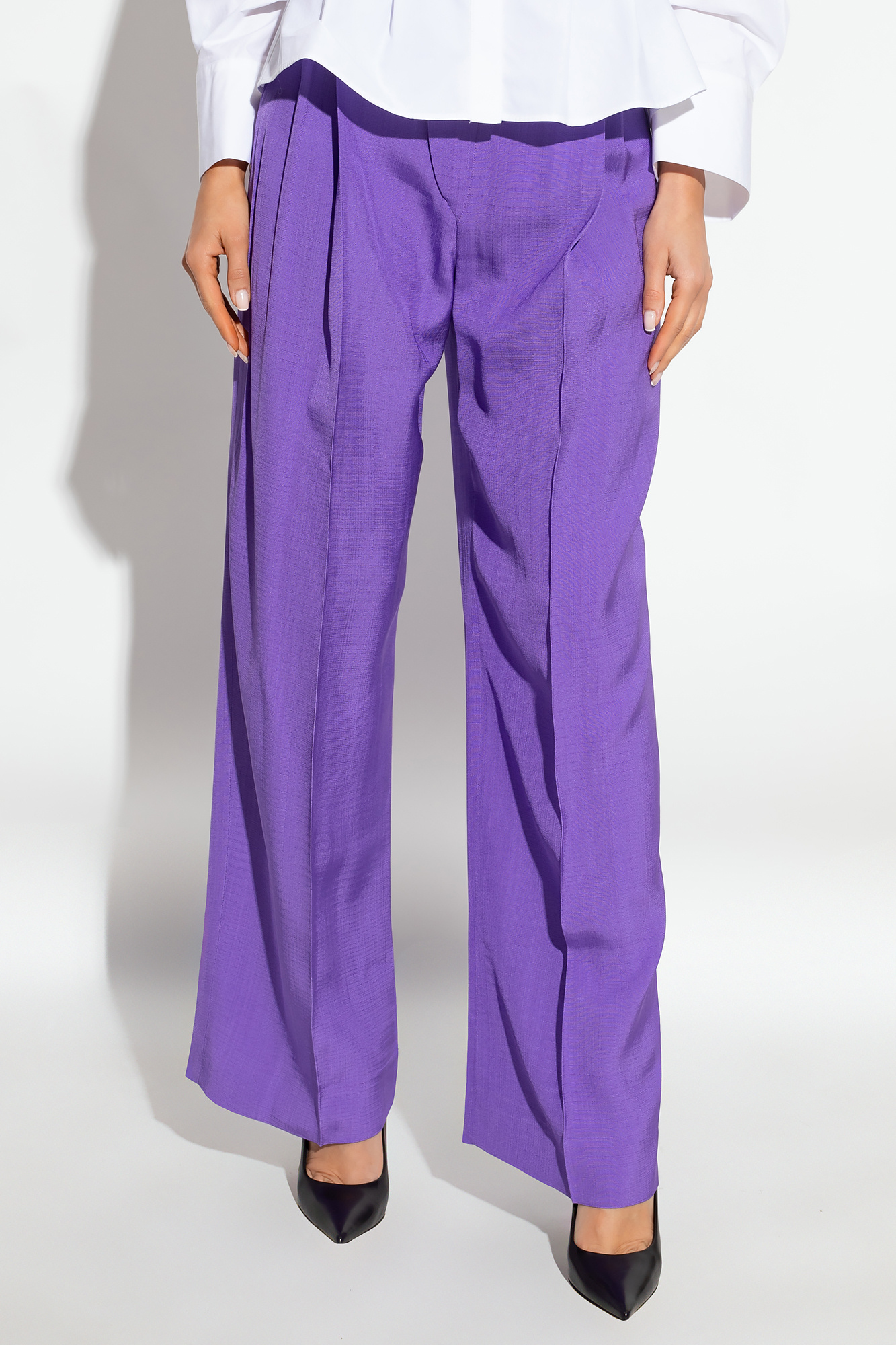 Victoria Beckham Pleat-front trousers