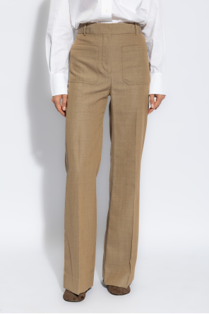 Victoria Beckham Creased Trousers