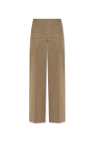 Victoria Beckham BROWN Creased Trousers