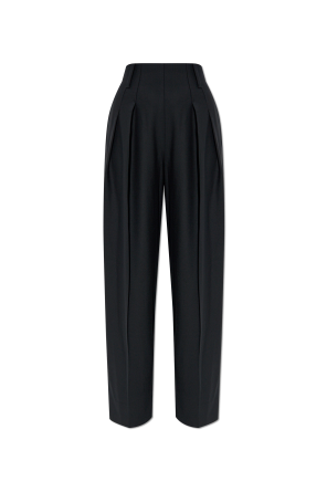 Pleated trousers