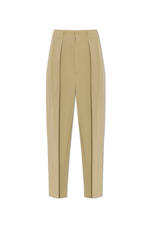 Pleated trousers