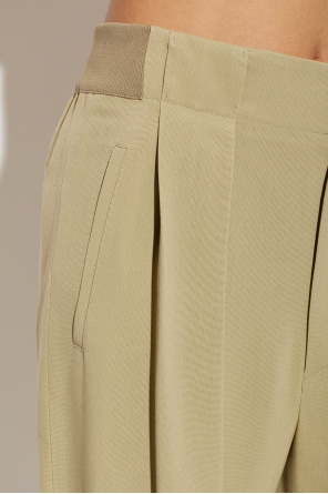 Victoria Beckham Spodnie z zaszewkami