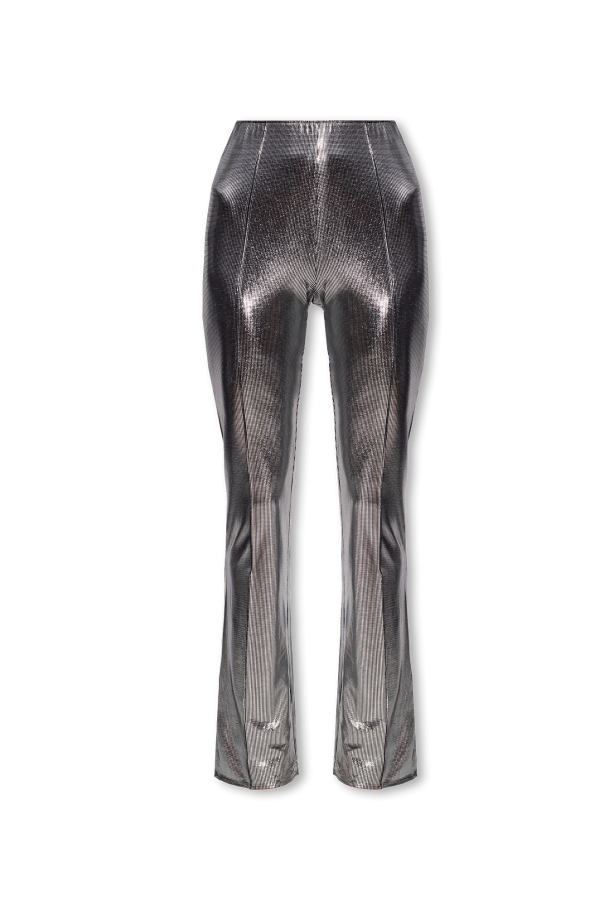 ‘ivetta’ metallic trousers od Bra with metallic finish