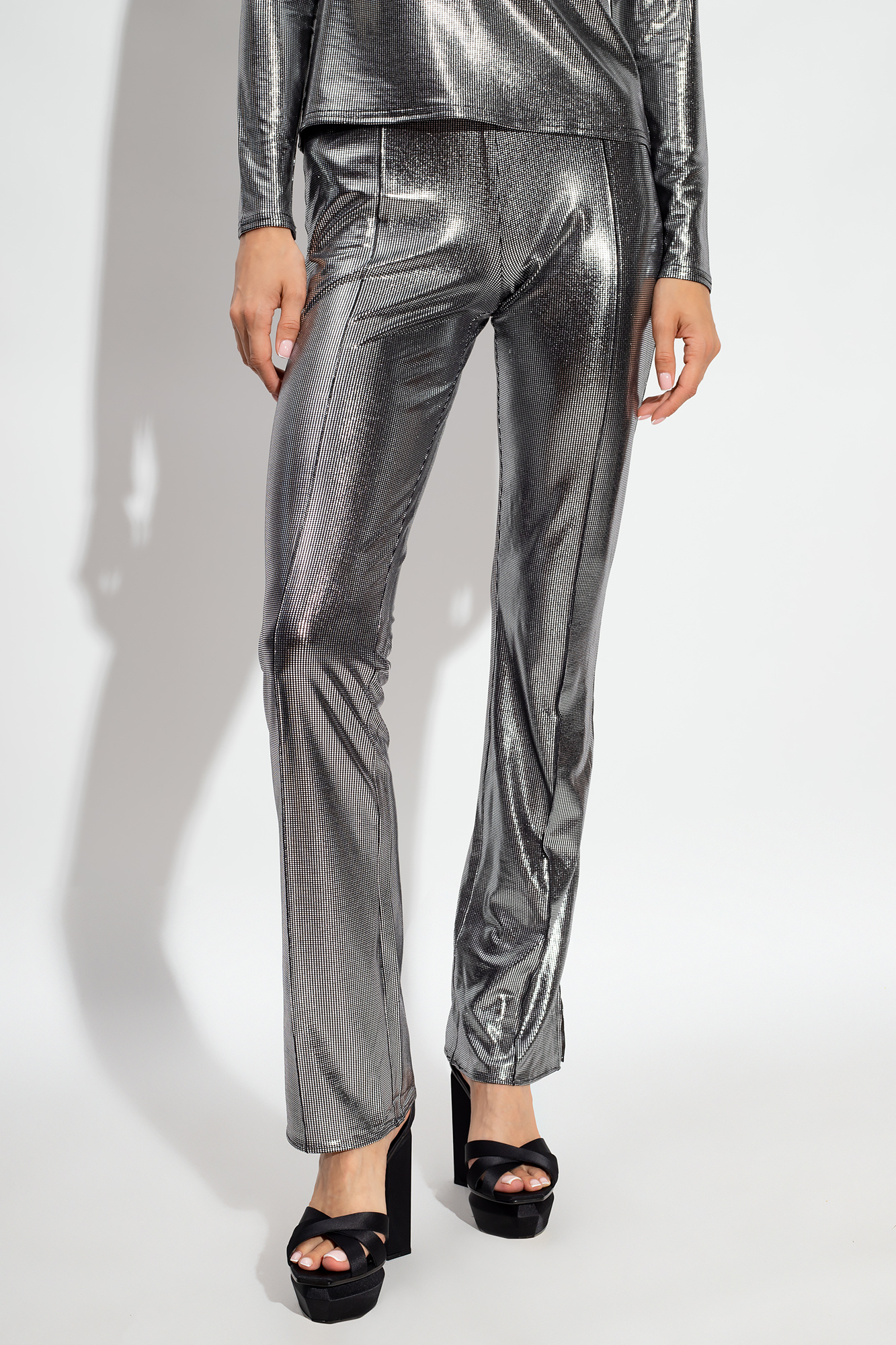 Morgan Lane Shorts for Women ‘Ivetta’ metallic Margot trousers