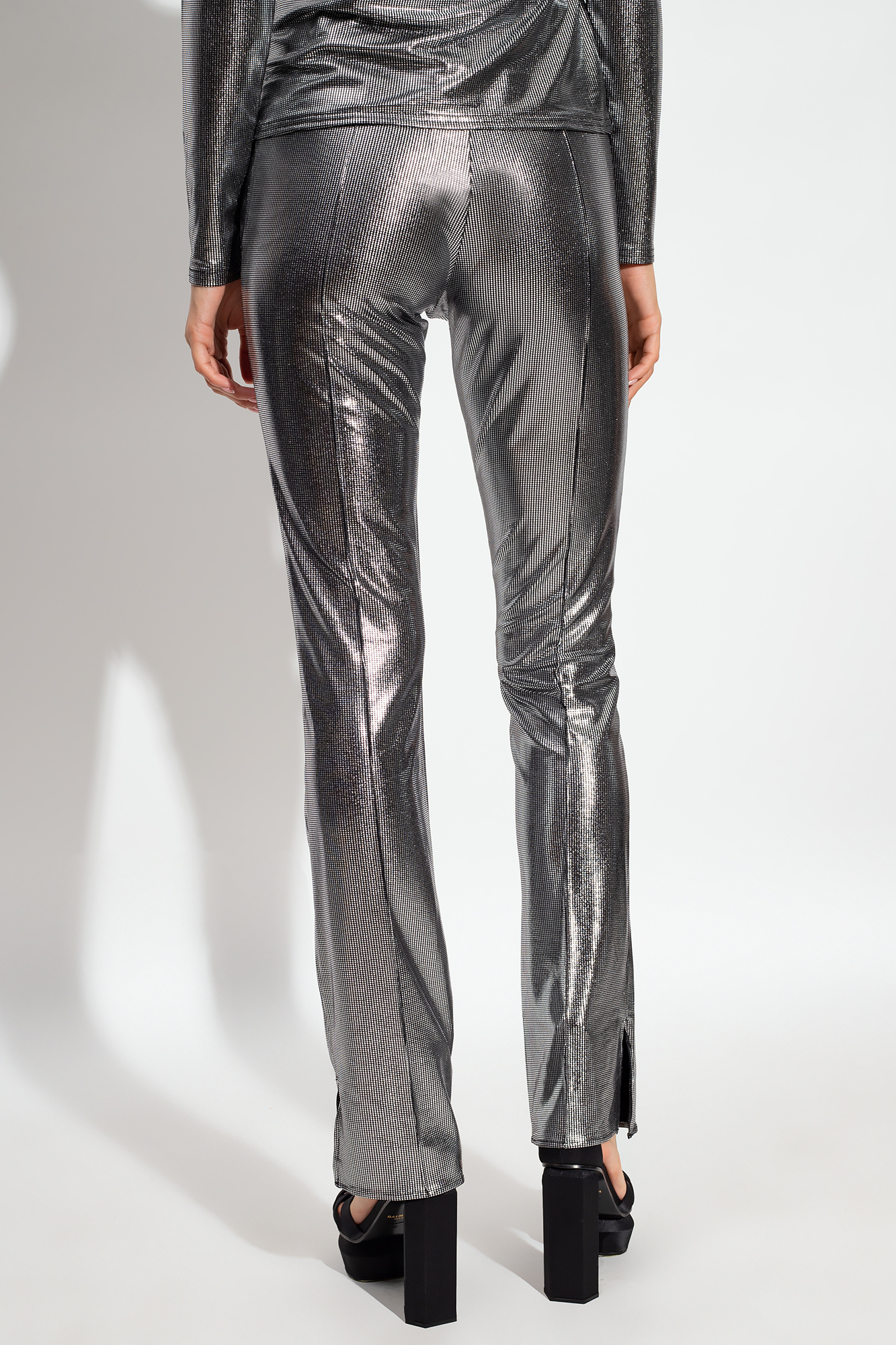 Morgan Lane Shorts for Women ‘Ivetta’ metallic Margot trousers