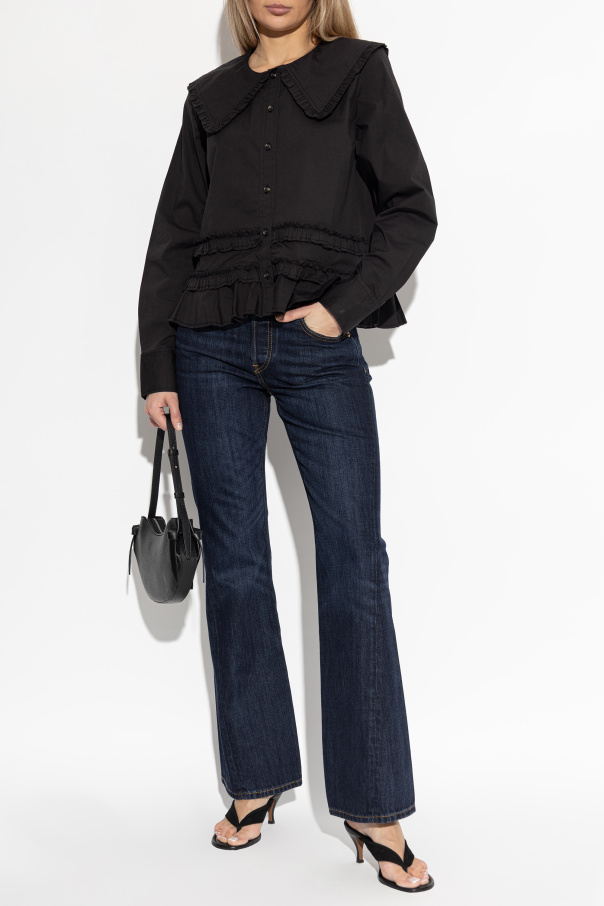 RE/DONE Vaqueros de pierna acampanada