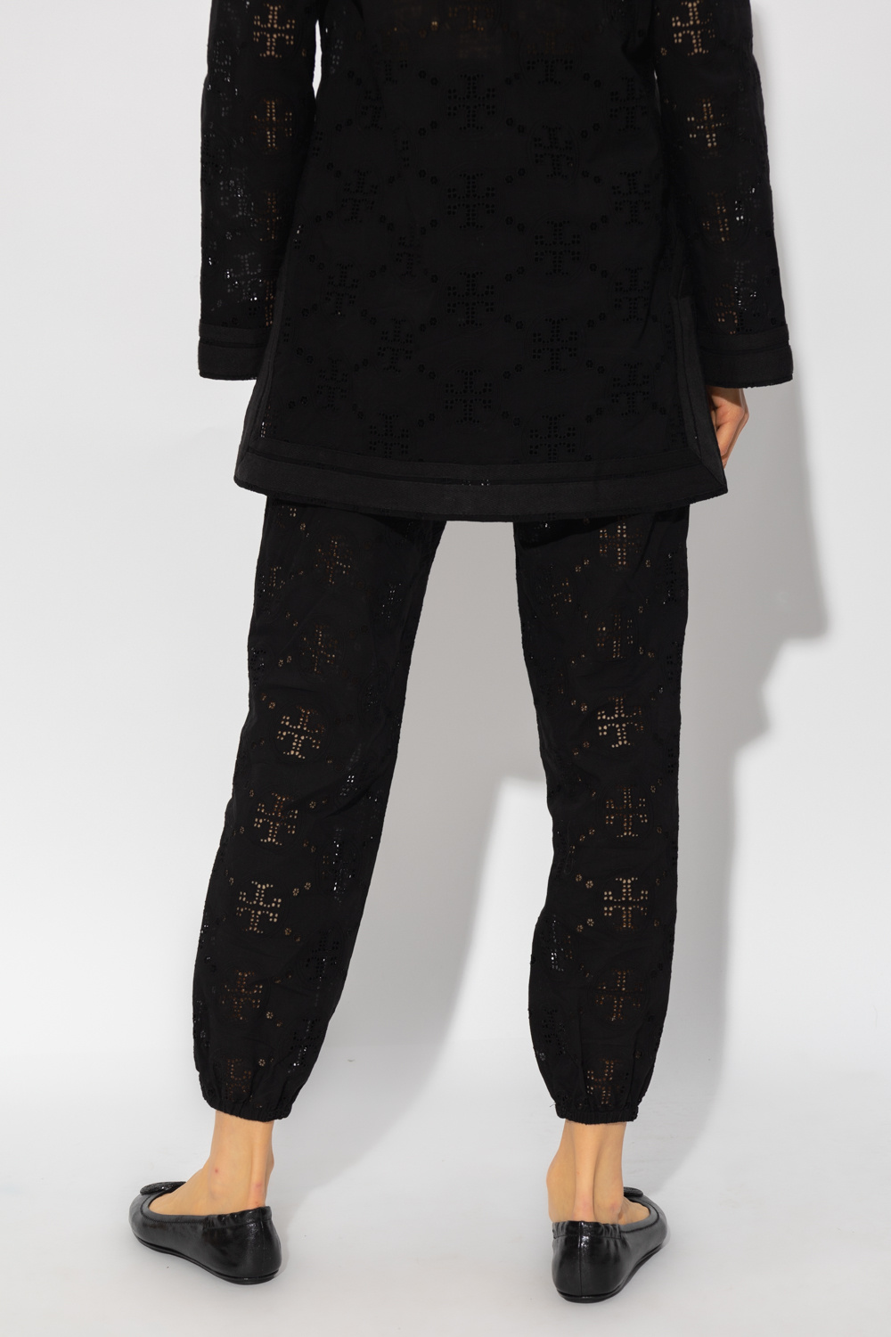 Tory Burch Openwork trousers