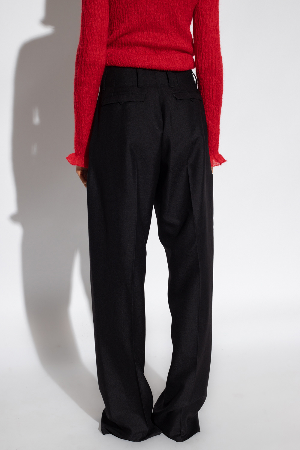 Salvatore Ferragamo Pleat-front trousers