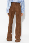 FERRAGAMO Suede trousers