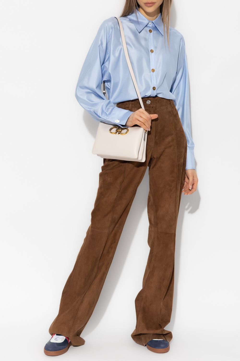 FERRAGAMO Suede trousers